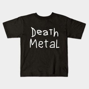 Death Metal Kids Kids T-Shirt